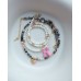 CHOKER "HALLO PINK"